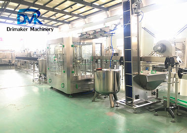 Máy chiết rót chất lỏng nóng 2000bph 3.1kw cho nước ép trái cây 8 đầu rót