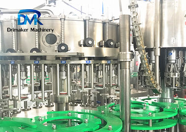 Plc Control Liquid Bottling Machine Glass Chai Filling Machine Electric Drive