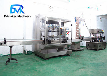 Máy đóng chai chất lỏng cồn / Hệ thống chiết rót chất lỏng bằng thép không gỉ