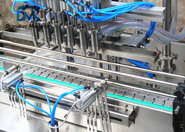 Máy đóng chai chất lỏng cồn / Hệ thống chiết rót chất lỏng bằng thép không gỉ