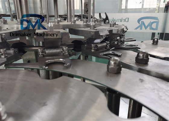 Áp suất không khí 0,4 - 0,6Mpa Máy đóng chai nước đóng chai với độ chính xác làm đầy ≤ ± 2 mm