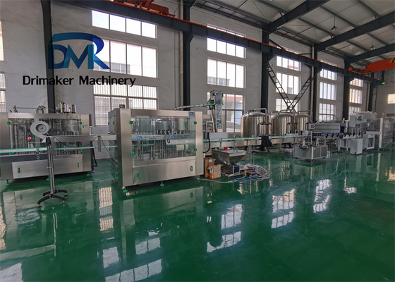 Áp suất không khí 0,4 - 0,6Mpa Máy đóng chai nước đóng chai với độ chính xác làm đầy ≤ ± 2 mm